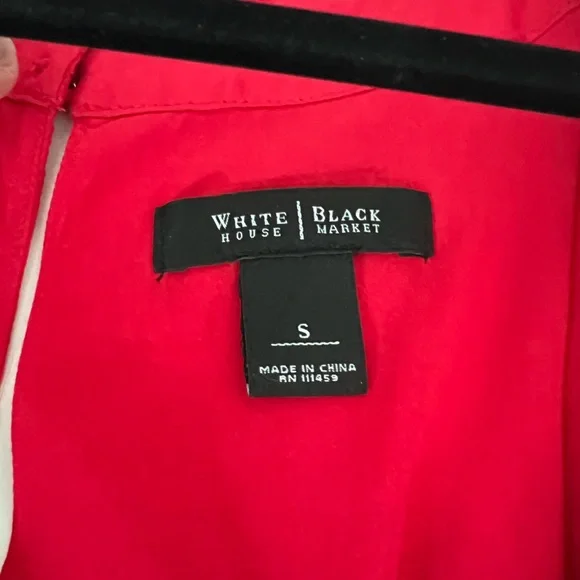 White House Black Market Red Dress - Picture 3 of 3